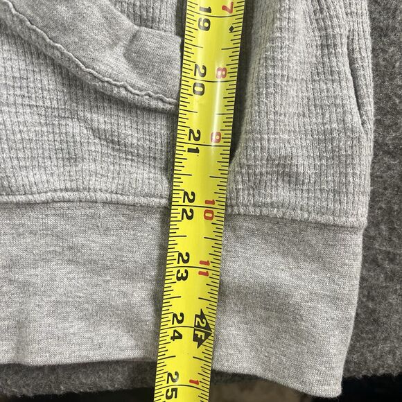 Vintage Michigan Wolverines Pro Player Mens Medium Gray Full Zip Hoodie P2 Y2K - Picture 5 of 8